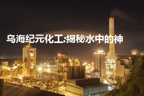 乌海纪元化工:揭秘水中的神秘标!