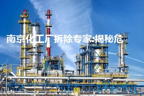 南京化工厂拆除专家:揭秘危险废料背后的惊人真相!