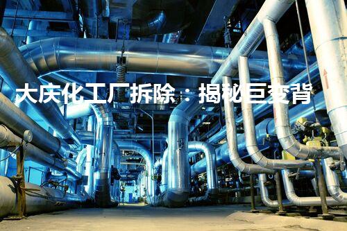 大庆化工厂拆除：揭秘巨变背后的奇迹！