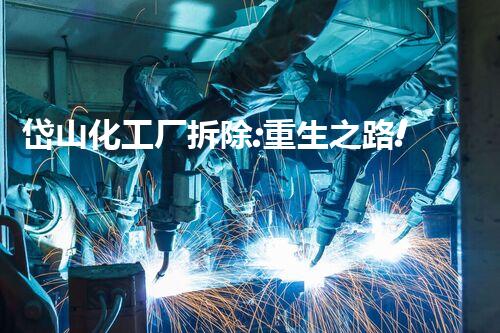 岱山化工厂拆除:重生之路!