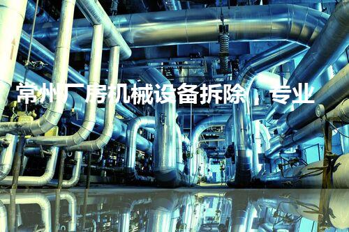 常州厂房机械设备拆除，专业高效，巴洛仕集团引领环保拆除新潮流