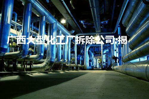 广西大型化工厂拆除公司:揭秘废墟中的奇迹!