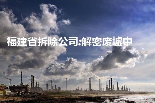 福建省拆除公司:解密废墟中的秘密!