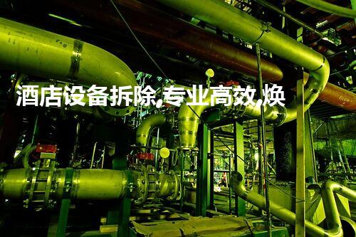 酒店设备拆除,专业高效,焕新升级新篇章