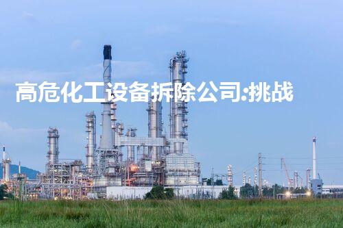 高危化工设备拆除公司:挑战极限,保护安全!
